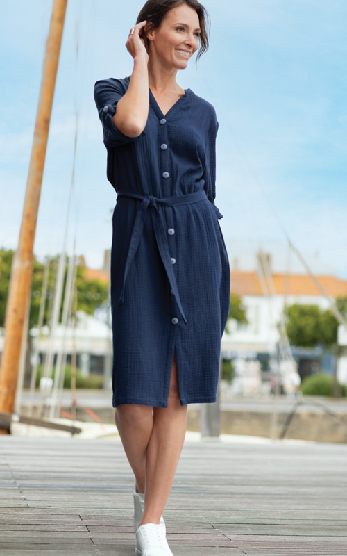 robe coton